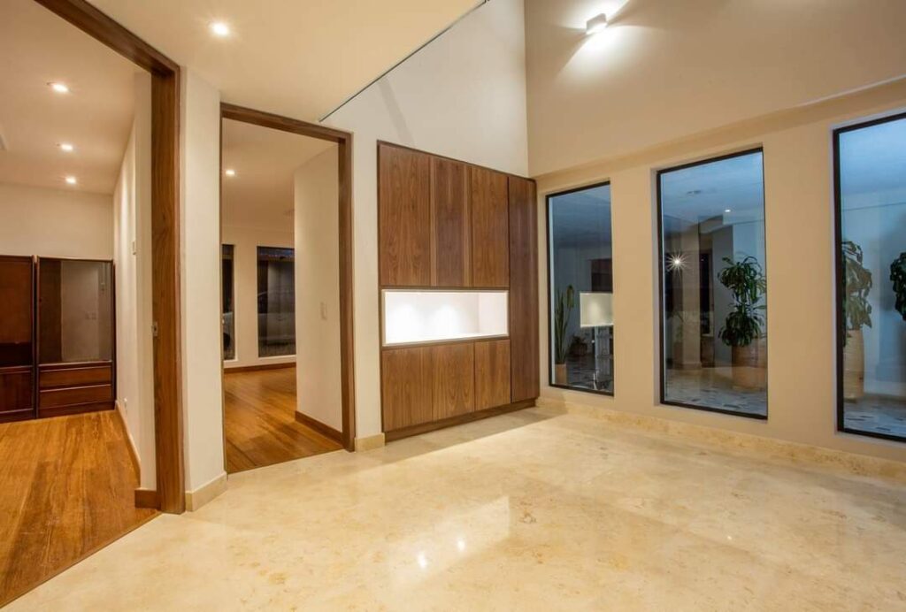 Mobiliario residencial fabricado por Proyectos Madera Viva